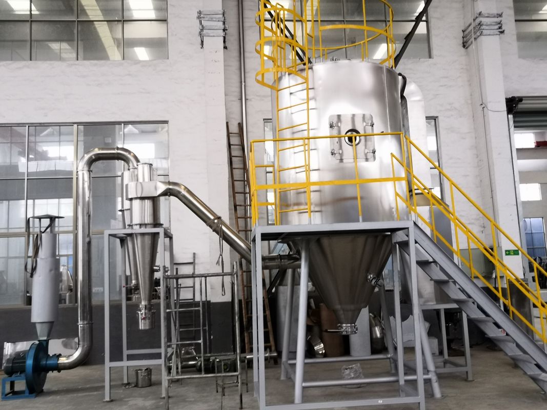 220V/380V/415V/440V/480V 우유 분무 건조기는 흡입구 압력 0.2-0.6Mpa와 전기 / 수증기 히팅 방법으로 기계화합니다