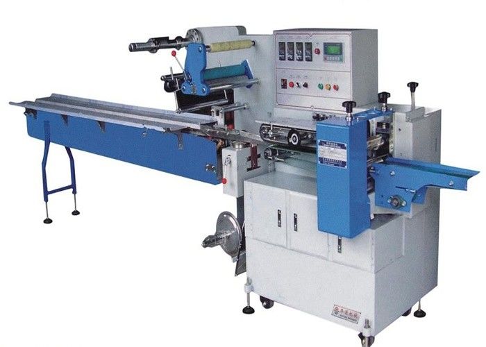 Type automatique opération simple d'oreiller de machine à emballer de nourriture sèche compacte