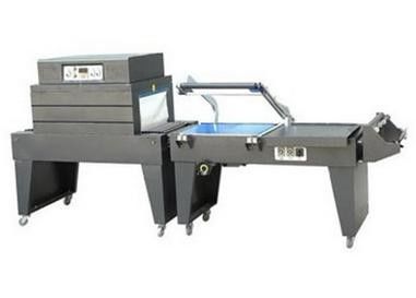 Machine semi automatique 2KW L type machine d'enveloppe de rétrécissement de tunnel de la chaleur de conditionnement d'enveloppe de rétrécissement