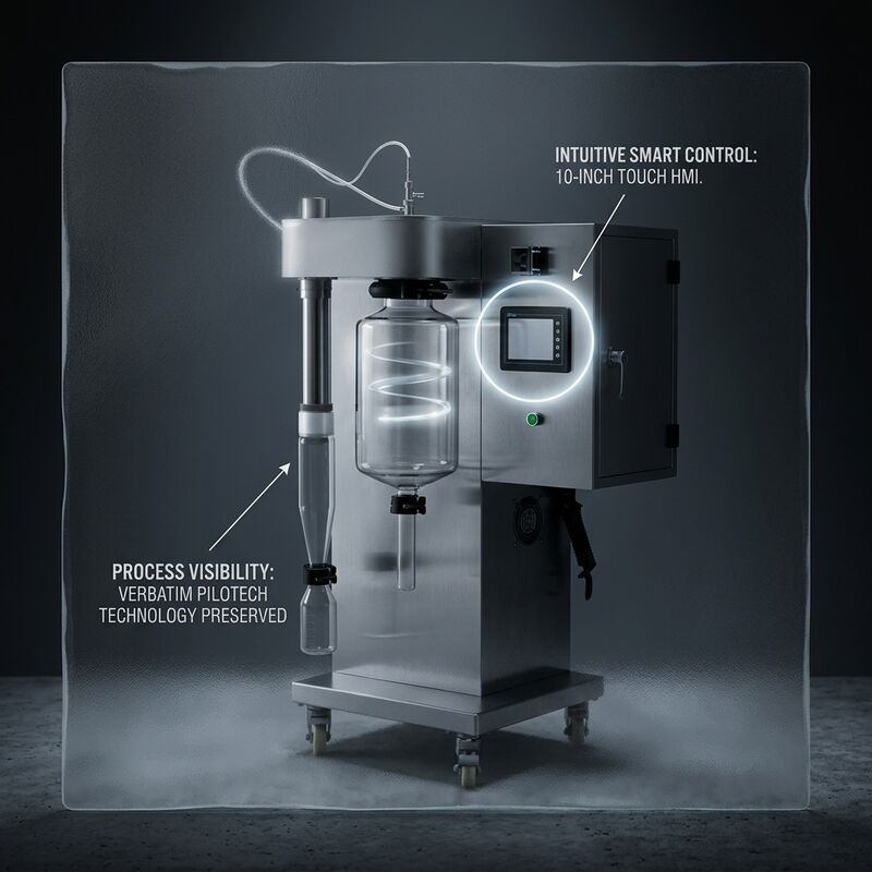 Multi-Purpose Large-Capacity Centrifugal Spray Dryer LPG250-M Industrial Drying Equipment PLC Automated Control System