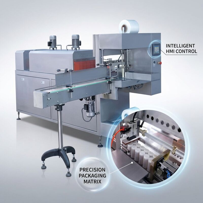 Multi-Purpose High-Speed Three Dimensional Automatic Wrapping Machine BTB-600M Box Film Overwrapping System