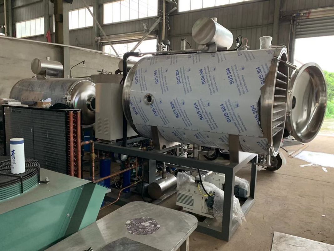 고능률 음식을 위한 자동적인 생산 라인 ZG-5 진공 동결 건조기